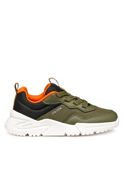 Sneakersy Geox J0H1 J55MQC 1454 C0498 D Khaki ze sklepu eobuwie.pl w kategorii Buty sportowe dziecięce - zdjęcie 181297649
