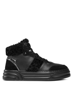 Sneakersy Liu Jo Cleo 22 Warm BF3033 PX389 Czarny ze sklepu eobuwie.pl w kategorii Buty sportowe damskie - zdjęcie 181297698