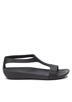 Sandały Crocs Serena Sandal W 205469 Czarny ze sklepu eobuwie.pl w kategorii Sandały damskie - zdjęcie 181297778