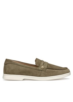 Mokasyny Geox D Xand 3 D550ZD 00022 C3016 Khaki ze sklepu eobuwie.pl w kategorii Mokasyny damskie - zdjęcie 181297818