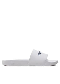 Klapki Tommy Hilfiger Hilfiger 85 Pool Slide FM0FM05021 Biały ze sklepu eobuwie.pl w kategorii Klapki męskie - zdjęcie 181298006