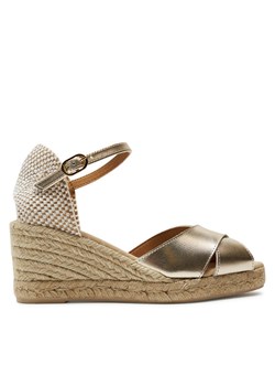 Espadryle Geox D Gelsa Low D45NGA 000CF C2012 Złoty ze sklepu eobuwie.pl w kategorii Sandały damskie - zdjęcie 181298017