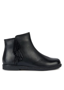 Botki Geox J Shawntel Girl J364EA 00043 C9999 M Czarny ze sklepu eobuwie.pl w kategorii Buty zimowe dziecięce - zdjęcie 181298095