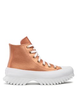 Botki Converse Chuck Taylor All Star Lugged 2.0 Hi A01304C Pomarańczowy ze sklepu eobuwie.pl w kategorii Trampki damskie - zdjęcie 181298108
