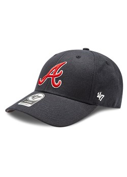 Czapka z daszkiem 47 Brand MLB Atlanta Braves '47 MVP B-MVP01WBVRP-NY Granatowy ze sklepu eobuwie.pl w kategorii Czapki z daszkiem damskie - zdjęcie 181298118
