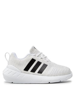 Sneakersy adidas Swift Run22 C GW8183 Biały ze sklepu eobuwie.pl w kategorii Buty sportowe dziecięce - zdjęcie 181298135