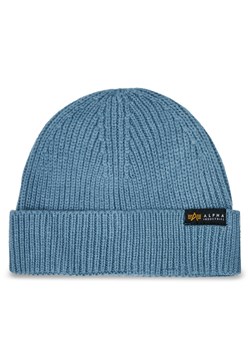 Czapka Alpha Industries Dockers Beanie 138905 Niebieski ze sklepu eobuwie.pl w kategorii Czapki zimowe męskie - zdjęcie 181298225