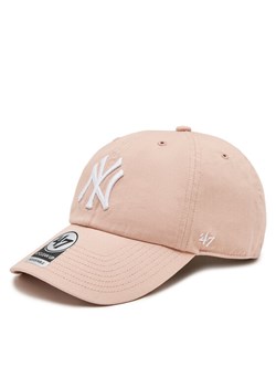 Czapka z daszkiem 47 Brand Mlb New York Yankees '47 Clean Up W/ No Loop Label B-NLRGW17GWS-DVA Pomarańczowy ze sklepu eobuwie.pl w kategorii Czapki z daszkiem męskie - zdjęcie 181298247