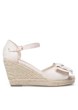 Espadryle DeeZee WYL2710-02 Beżowy ze sklepu eobuwie.pl w kategorii Sandały damskie - zdjęcie 181298315