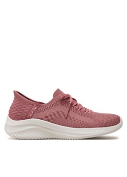 Sneakersy Skechers Ultra Flex 3.0-Brilliant Path 149710/MVE Różowy ze sklepu eobuwie.pl w kategorii Buty sportowe damskie - zdjęcie 181298378