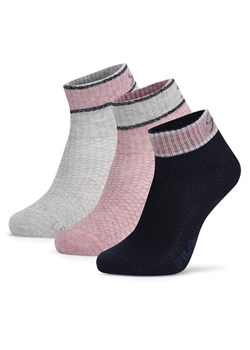 Skarpety Fila F8206-AW24 (3-pack) Różowy ze sklepu eobuwie.pl w kategorii Skarpetki dziecięce - zdjęcie 181298445
