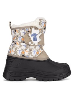 Śniegowce Moomin AW24-325MMN Beżowy ze sklepu eobuwie.pl w kategorii Buty zimowe dziecięce - zdjęcie 181298505