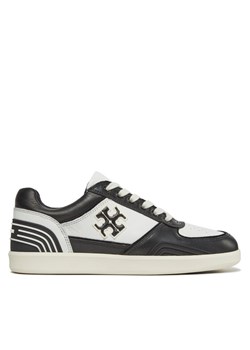 Sneakersy Tory Burch Clover Court 152959 Czarny ze sklepu eobuwie.pl w kategorii Buty sportowe damskie - zdjęcie 181298546