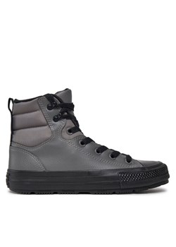 Trampki Converse Chuck Taylor All Star Berkshire Boot A09493C 055 Szary ze sklepu eobuwie.pl w kategorii Trampki damskie - zdjęcie 181299268