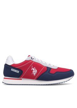 Sneakersy U.S. Polo Assn. ALTENA001A Czerwony ze sklepu eobuwie.pl w kategorii Buty sportowe męskie - zdjęcie 181299357