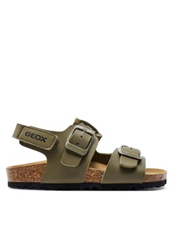 Sandały Geox J Ghita Boy J358LD 000BC C3009 M Khaki ze sklepu eobuwie.pl w kategorii Sandały dziecięce - zdjęcie 181299386