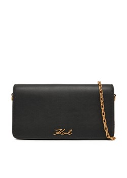 Torebka KARL LAGERFELD A1W32107 Czarny ze sklepu eobuwie.pl w kategorii Kopertówki - zdjęcie 181299465