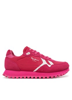 Sneakersy Pepe Jeans London PLS40040 Różowy ze sklepu eobuwie.pl w kategorii Buty sportowe damskie - zdjęcie 181299485