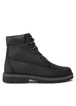 Trapery Timberland Courma Kid Traditional6In TB0A28W90011 Czarny ze sklepu eobuwie.pl w kategorii Buty zimowe dziecięce - zdjęcie 181299545