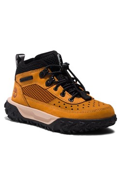 Trzewiki Timberland Gs Motion 6 Lthr Super Ox TB0A64842311 Brązowy ze sklepu eobuwie.pl w kategorii Buty zimowe dziecięce - zdjęcie 181299648