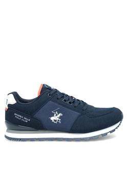 Sneakersy Beverly Hills Polo Club MP07-01450-04B Granatowy ze sklepu eobuwie.pl w kategorii Buty sportowe męskie - zdjęcie 181299746