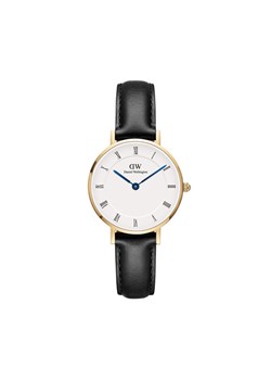 Zegarek Daniel Wellington Petite Roman Numerals Shieffield DW00100686 Czarny ze sklepu eobuwie.pl w kategorii Zegarki - zdjęcie 181300037