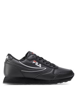 Sneakersy Fila Orbit Low Wmn 1010308.12V Czarny ze sklepu eobuwie.pl w kategorii Buty sportowe damskie - zdjęcie 181300039