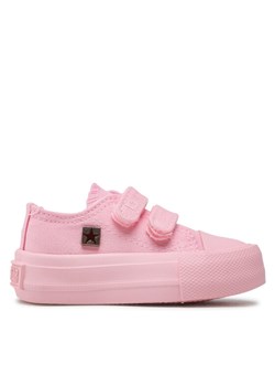 Trampki Big Star Shoes JJ374040 Różowy ze sklepu eobuwie.pl w kategorii Buciki niemowlęce - zdjęcie 181300066
