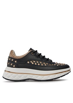 Sneakersy Guess Kyra FLPKYR LEM12 Czarny ze sklepu eobuwie.pl w kategorii Buty sportowe damskie - zdjęcie 181300109