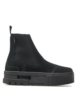 Sztyblety Puma Mayze Chelsea Suede Wn's 382829 01 Czarny ze sklepu eobuwie.pl w kategorii Botki - zdjęcie 181300169