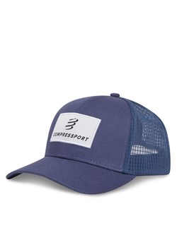 Czapka z daszkiem Compressport XHWU6985125TU Granatowy ze sklepu eobuwie.pl w kategorii Czapki z daszkiem damskie - zdjęcie 181300205
