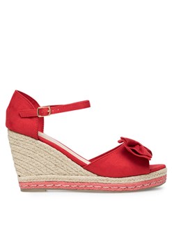Espadryle DeeZee WYL2710-02 Czerwony ze sklepu eobuwie.pl w kategorii Sandały damskie - zdjęcie 181300208