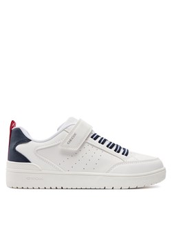 Sneakersy Geox J Washiba Boy J45LQA 05411 C0899 D Biały ze sklepu eobuwie.pl w kategorii Półbuty dziecięce - zdjęcie 181300389