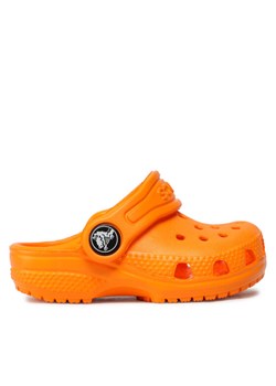 Klapki Crocs Classic Clog T 206990 Pomarańczowy ze sklepu eobuwie.pl w kategorii Klapki dziecięce - zdjęcie 181300455
