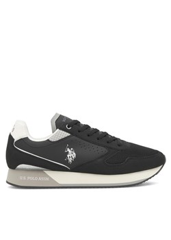 Sneakersy U.S. Polo Assn. NOBIL003G Czarny ze sklepu eobuwie.pl w kategorii Buty sportowe męskie - zdjęcie 181300597