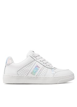 Sneakersy DKNY Odlin K4215349 Biały ze sklepu eobuwie.pl w kategorii Buty sportowe damskie - zdjęcie 181300599