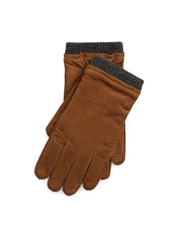 Rękawiczki Męskie Polo Ralph Lauren 449891317001 Beżowy ze sklepu eobuwie.pl w kategorii Rękawiczki męskie - zdjęcie 181300616