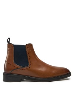Sztyblety JOOP! Kleitos 4140004162 Brązowy ze sklepu eobuwie.pl w kategorii Buty zimowe męskie - zdjęcie 181300759