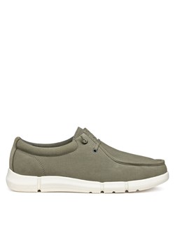 Półbuty Geox A Adacter U4546C 00010 C3592 Khaki ze sklepu eobuwie.pl w kategorii Półbuty męskie - zdjęcie 181301156