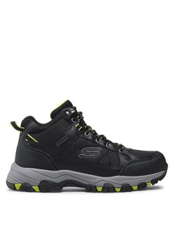 Trapery Skechers Melano 204477/BLK Czarny ze sklepu eobuwie.pl w kategorii Buty trekkingowe męskie - zdjęcie 181301297