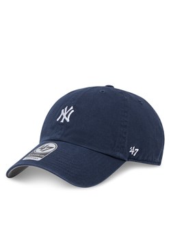 Czapka z daszkiem 47 Brand MLB New York Yankees BASE RUNNER '47 Clean U p B-BSRNR17GWS Granatowy ze sklepu eobuwie.pl w kategorii Czapki z daszkiem damskie - zdjęcie 181301328