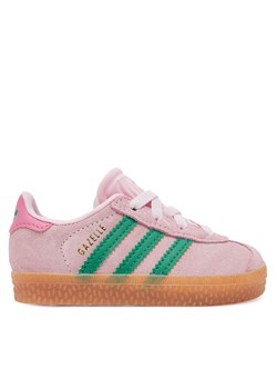 Sneakersy adidas Gazelle Comfort Closure JP7138 Różowy ze sklepu eobuwie.pl w kategorii Buty sportowe dziecięce - zdjęcie 181301407