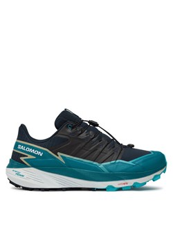 Buty do biegania Salomon Thundercross L47464200 Turkusowy ze sklepu eobuwie.pl w kategorii Buty sportowe męskie - zdjęcie 181301447