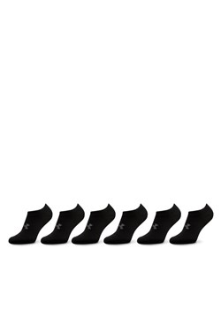 Zestaw 6 par stopek unisex Under Armour Ua Essential No Show 6Pk 1382611-001 Czarny ze sklepu eobuwie.pl w kategorii Skarpetki męskie - zdjęcie 181301488