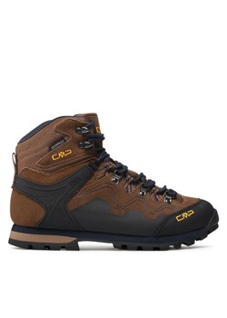Trekkingi CMP Athunis Mid Trekking Shoe Wp 31Q4977 Brązowy ze sklepu eobuwie.pl w kategorii Buty trekkingowe męskie - zdjęcie 181301536