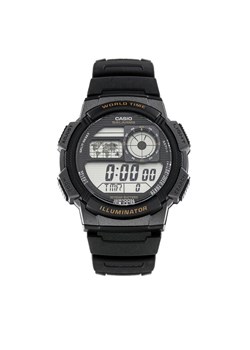 Zegarek Casio AE-1000W-1AVEF Czarny ze sklepu eobuwie.pl w kategorii Zegarki - zdjęcie 181301918