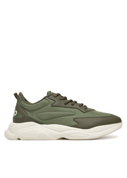 Sneakersy HUGO Leon 50536960 Zielony ze sklepu eobuwie.pl w kategorii Buty sportowe męskie - zdjęcie 181301946