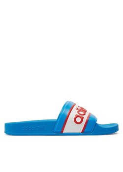 Klapki adidas Adilette ID5798 Niebieski ze sklepu eobuwie.pl w kategorii Klapki damskie - zdjęcie 181302075