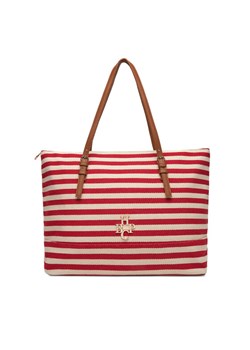 Torebka Beverly Hills Polo Club BHPC-C-014-07 Czerwony ze sklepu eobuwie.pl w kategorii Torby Shopper bag - zdjęcie 181302115