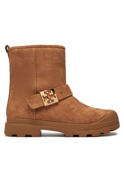 Botki Tory Burch 165418 Brązowy ze sklepu eobuwie.pl w kategorii Botki - zdjęcie 181302406